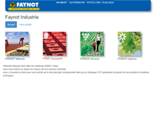 Tablet Screenshot of faynot.com
